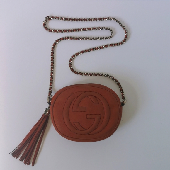 Gucci Handbags - Gucci Soho nubuck Cross body bag